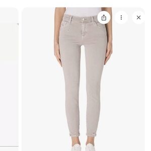 J Brand Ankle Jeans - Light Gray